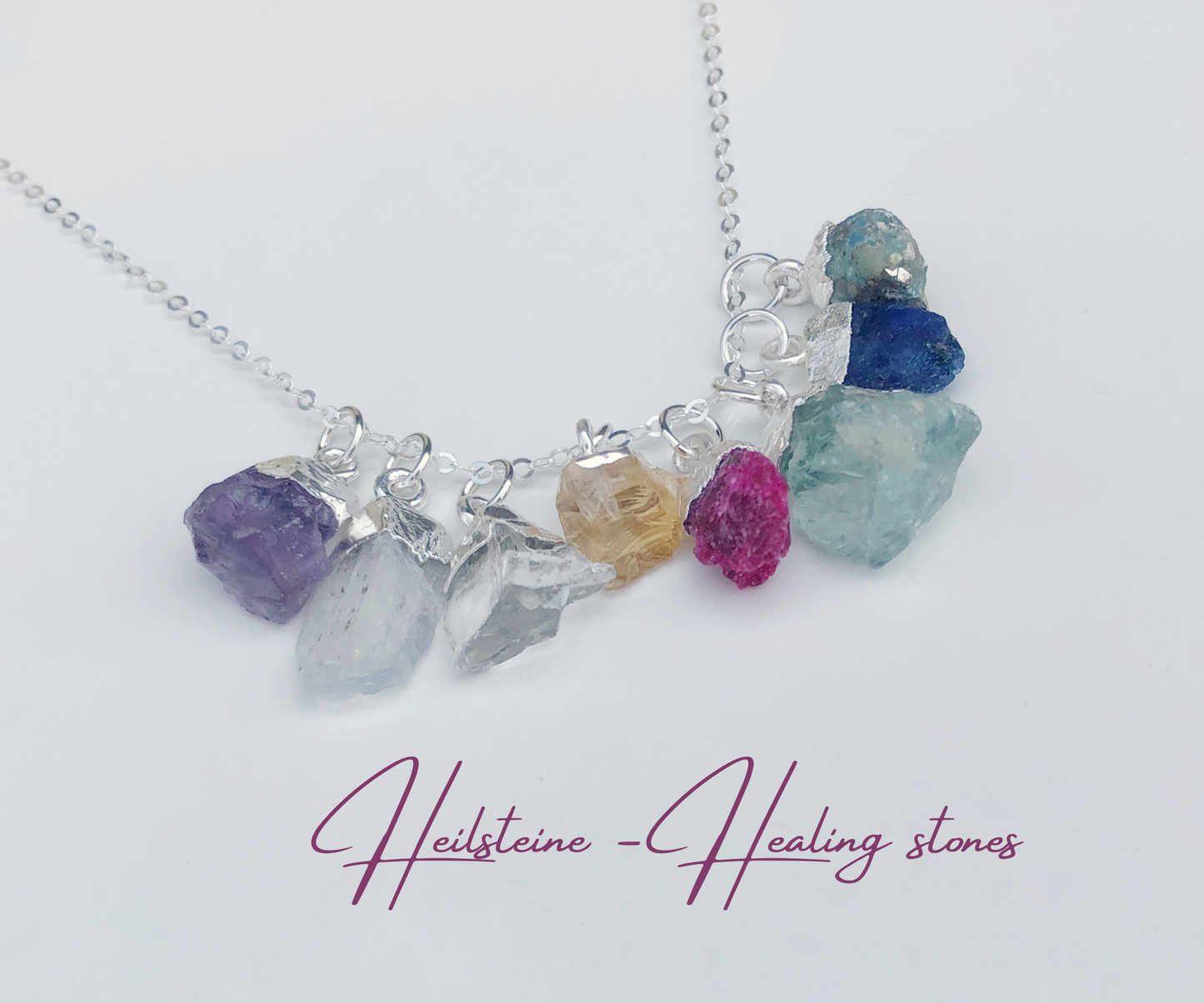 Amethyst Rohstein Anhänger