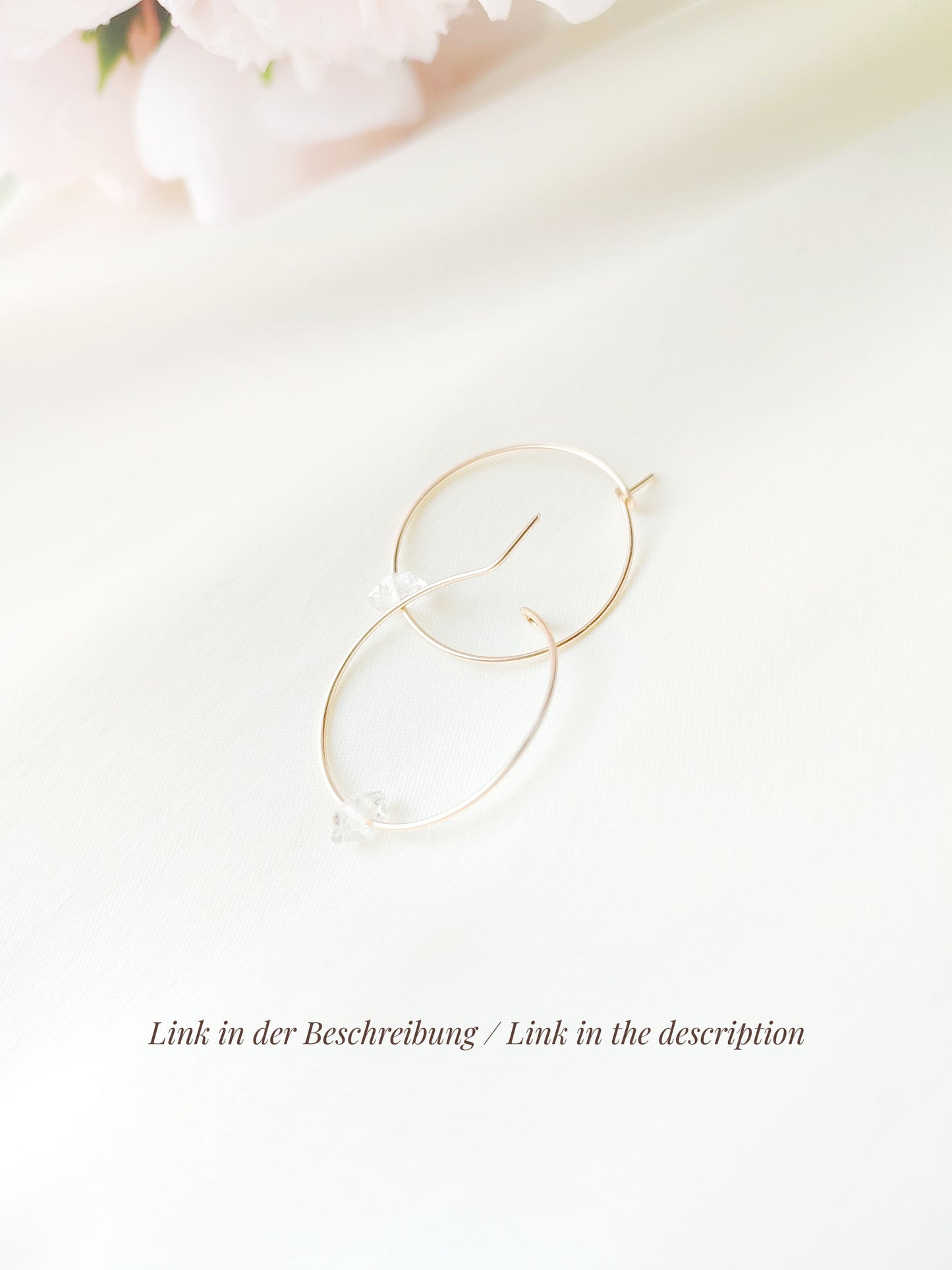 Herkimer Diamant Halskette Gold - Sterling Silber