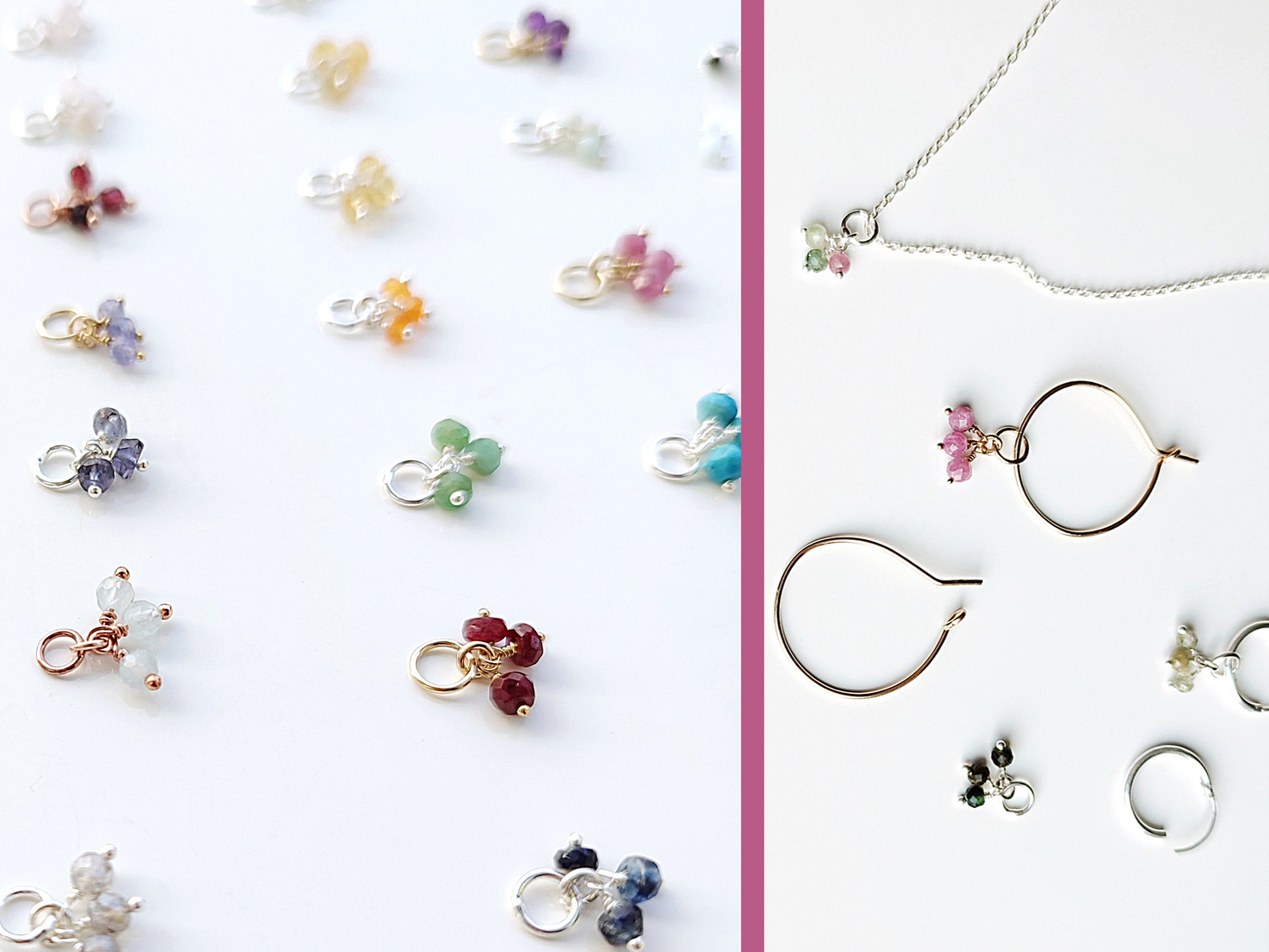 Geburtsstein - Sternzeichen Stein Anhänger