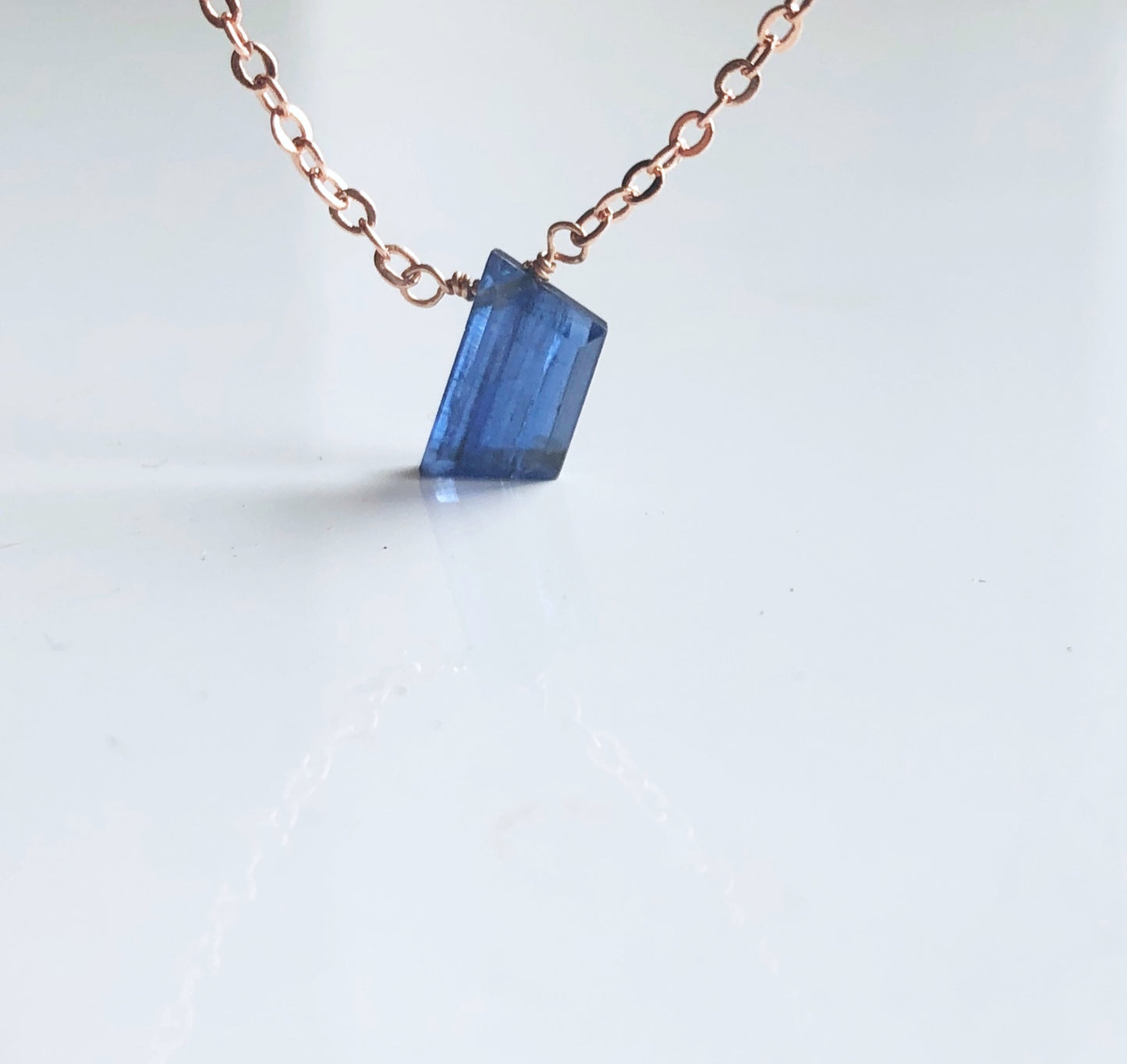 Kyanit Rohsteinkette
