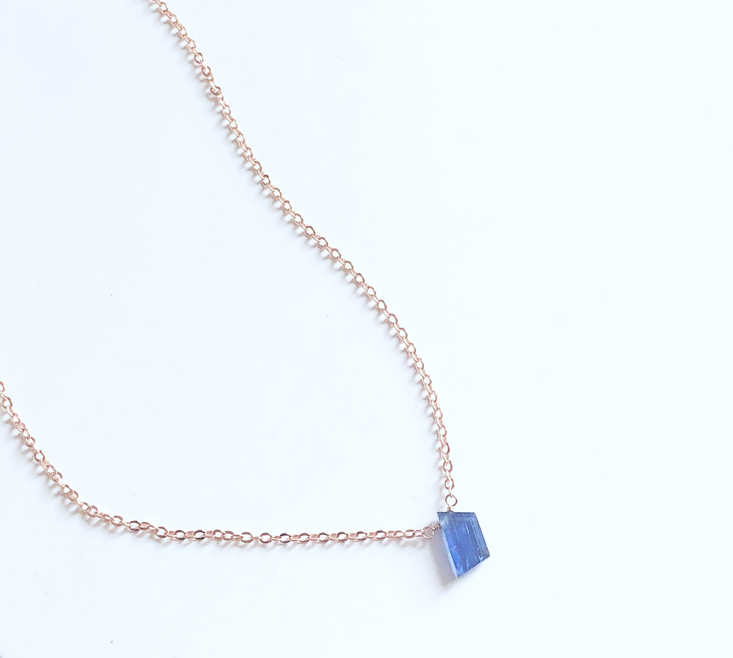 Kyanit Rohsteinkette