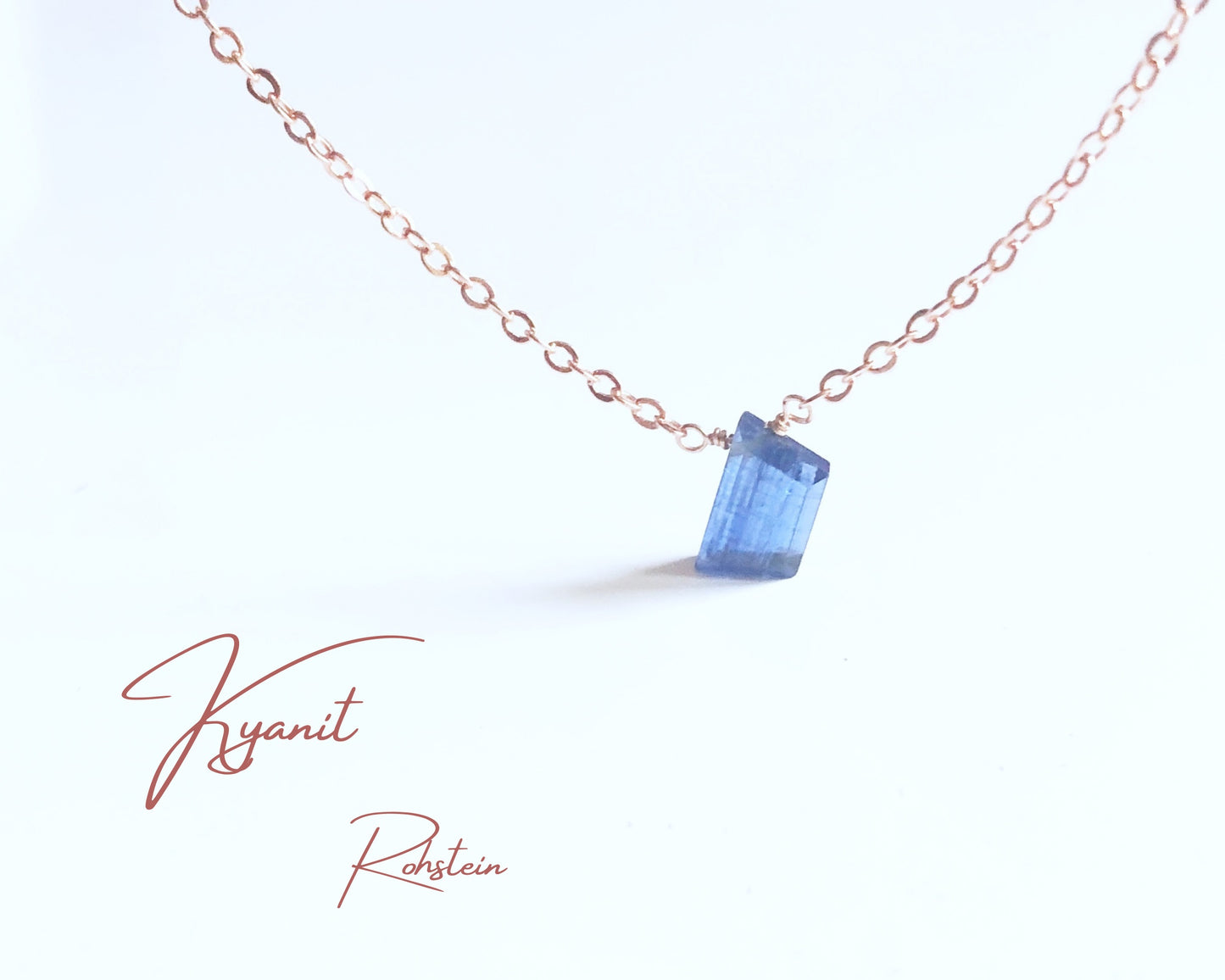 Kyanit Rohsteinkette