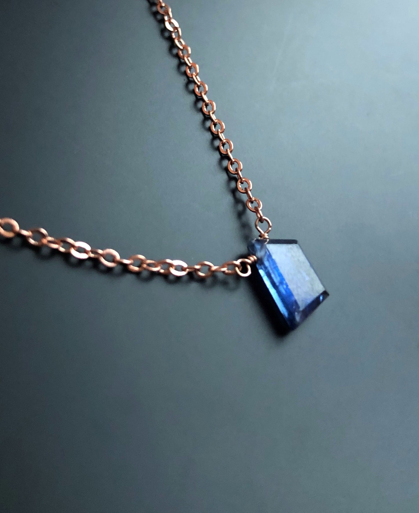 Kyanit Rohsteinkette