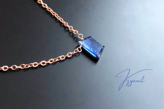 Kyanit Rohsteinkette