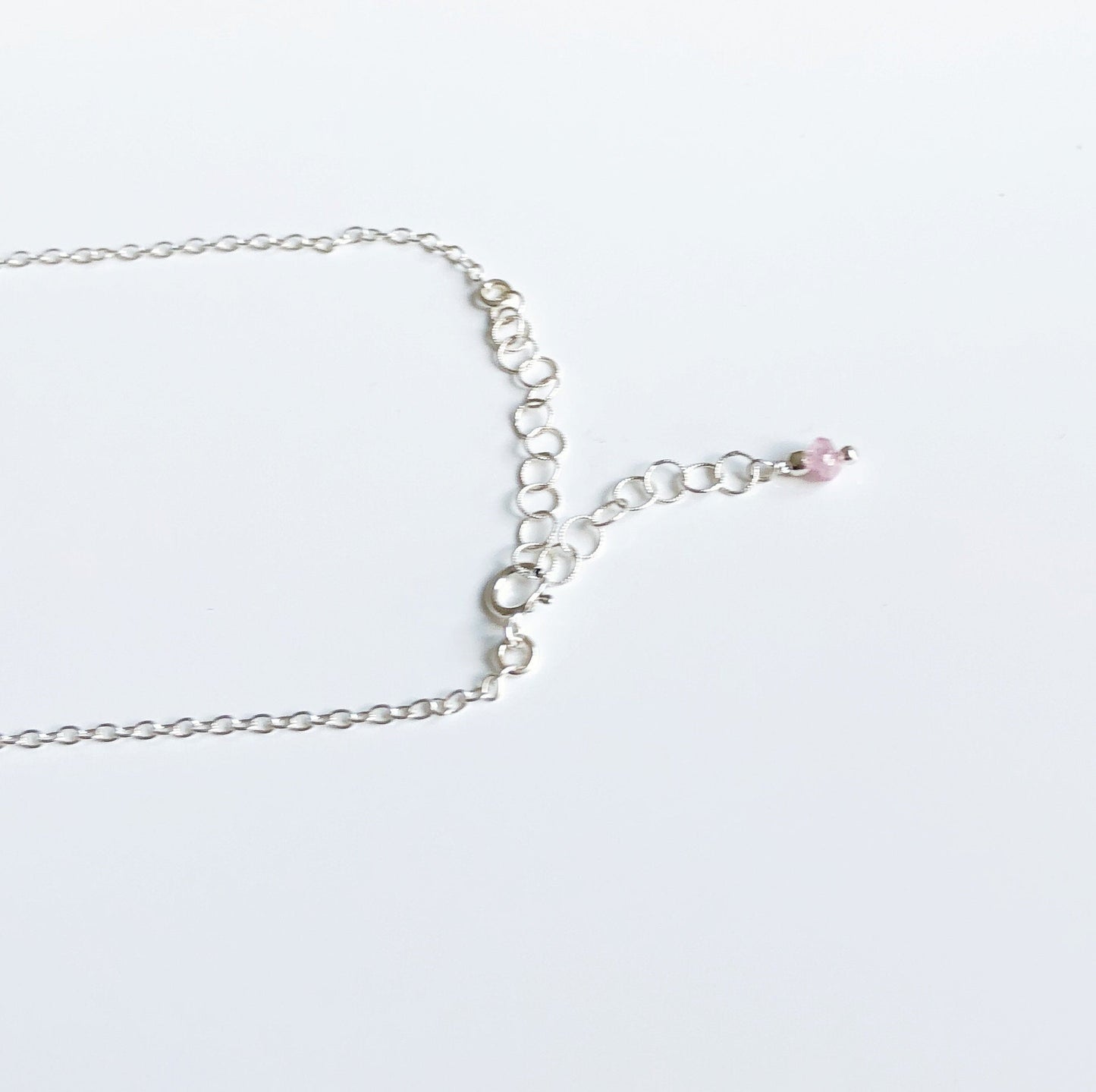 Bunte Turmalin Halskette, Wassermelonen Turmalin Kette, Zarte Layering Halskette mit Turmalin Perlen, Oktober Geburtsstein