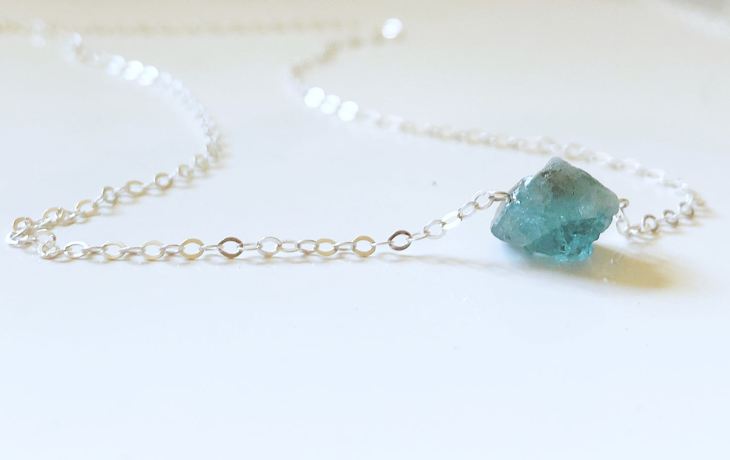 Aquamarin Rohsteinkette