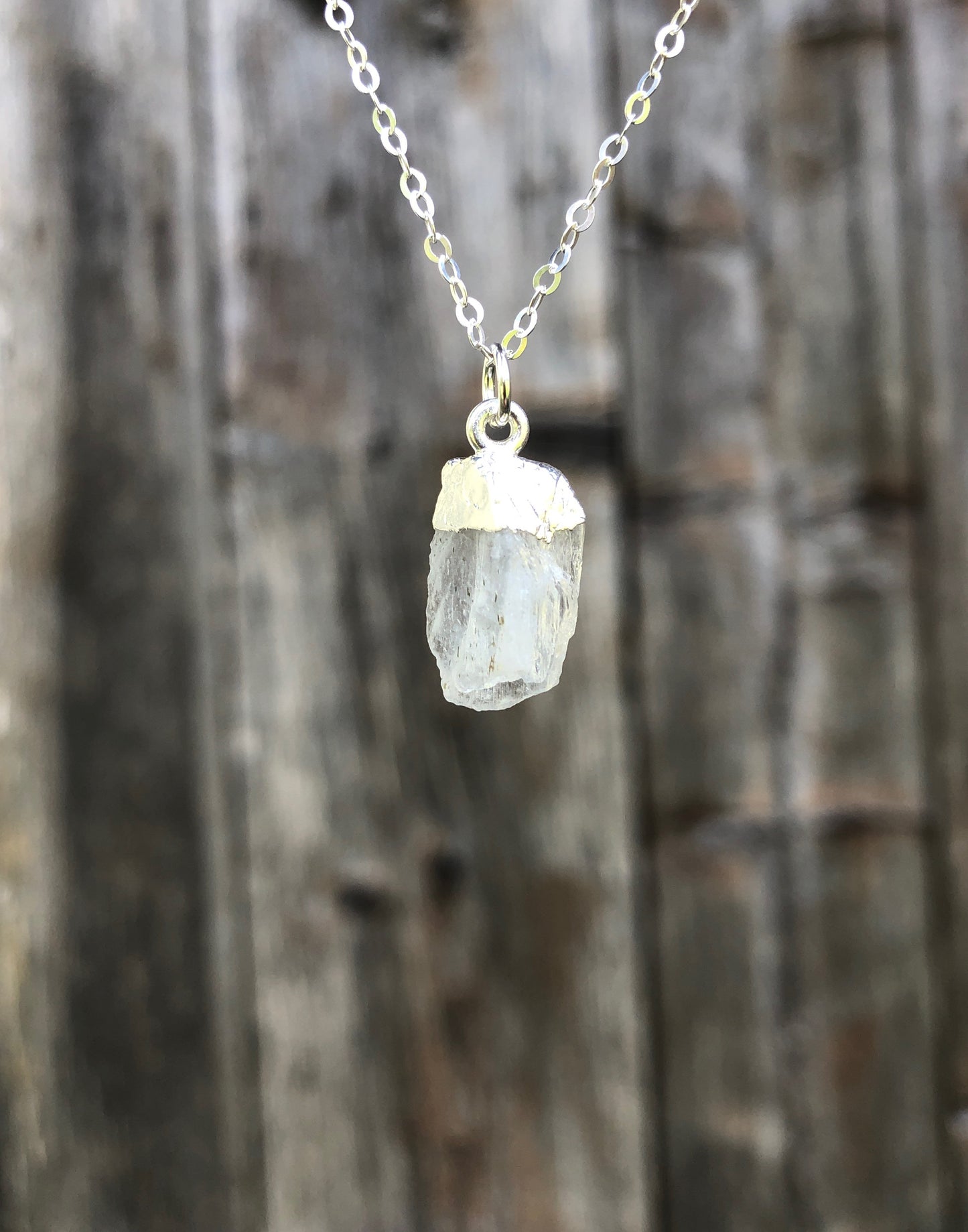 Mondstein Rohstein Anhänger