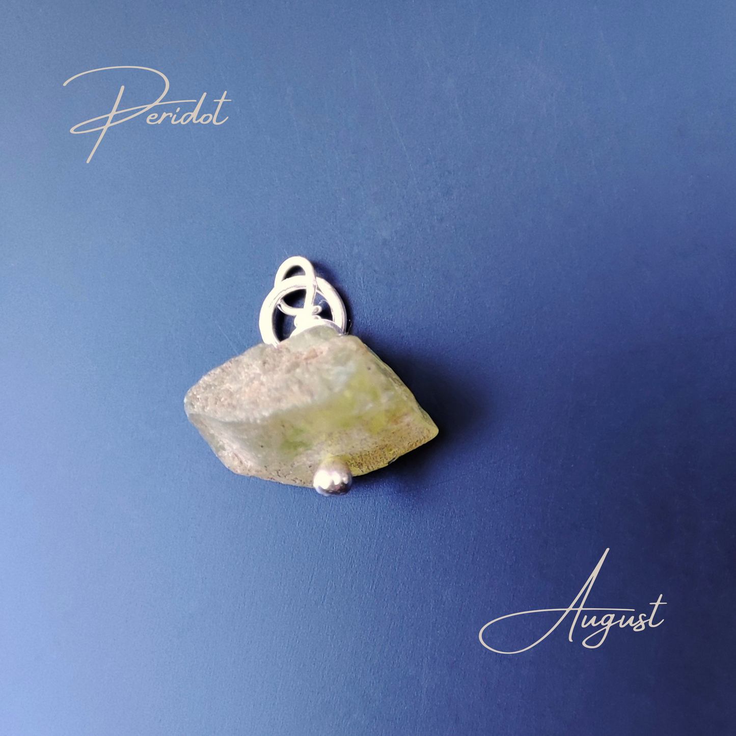 Geburtsstein Anhänger, Rohstein Anhänger