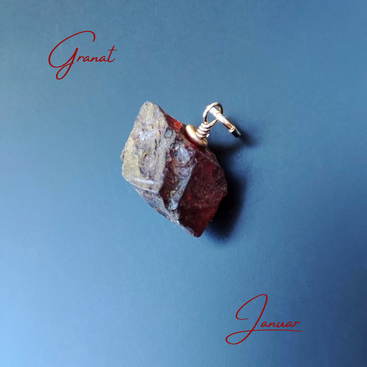 Geburtsstein Anhänger, Rohstein Anhänger