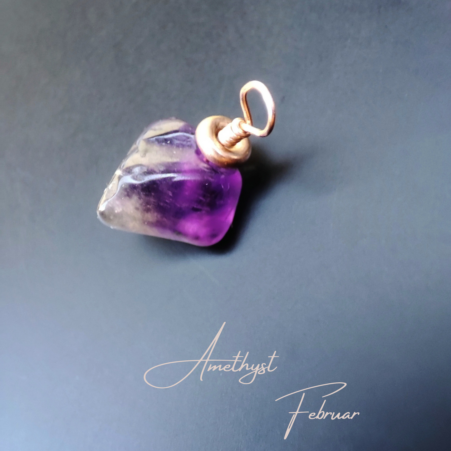 Geburtsstein Anhänger, Rohstein Anhänger